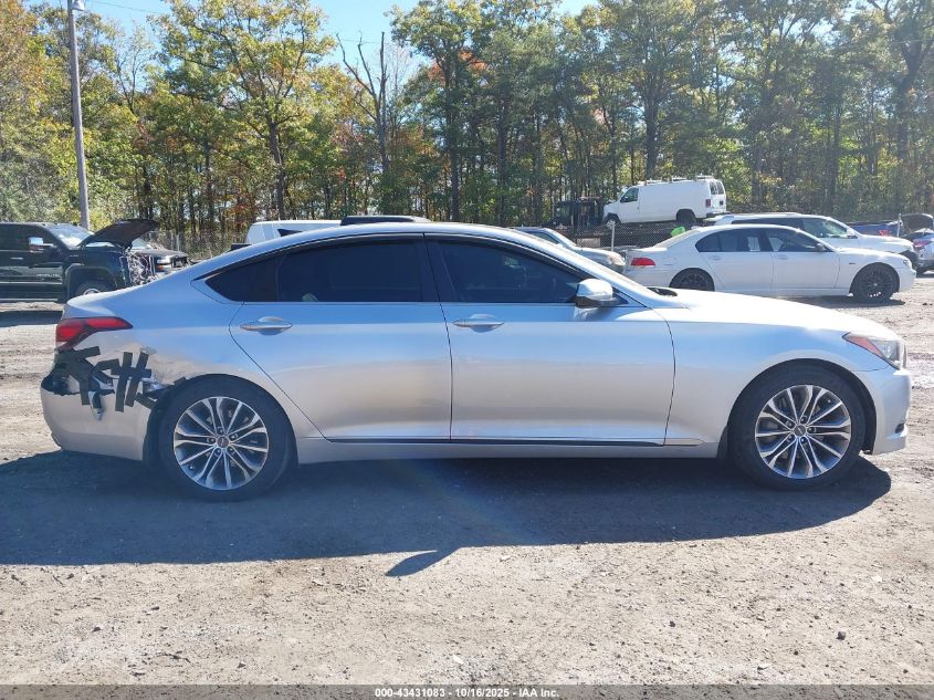 2017 Genesis G80 3.8 VIN: KMHGN4JE2HU188389 Lot: 43431083