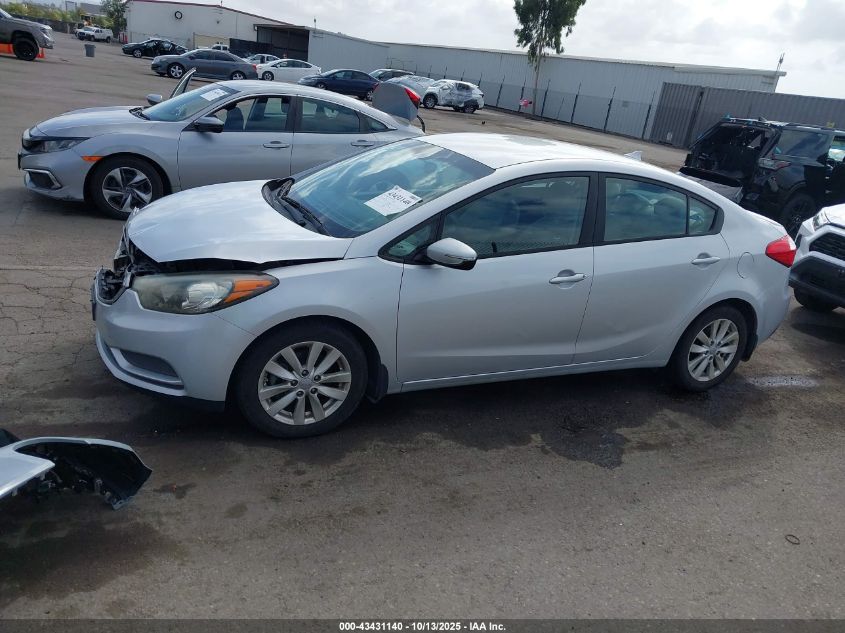 2016 Kia Forte Lx VIN: KNAFX4A66G5503445 Lot: 43431140