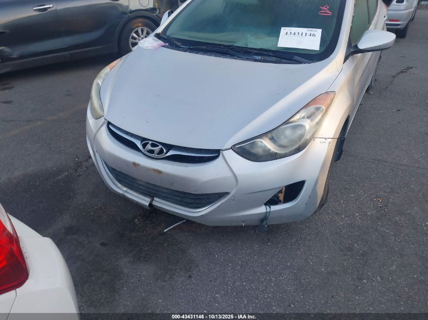 2013 Hyundai Elantra Gls VIN: KMHDH4AE1DU889641 Lot: 43431146