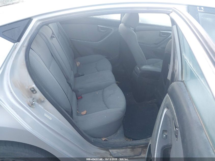 2013 Hyundai Elantra Gls VIN: KMHDH4AE1DU889641 Lot: 43431146