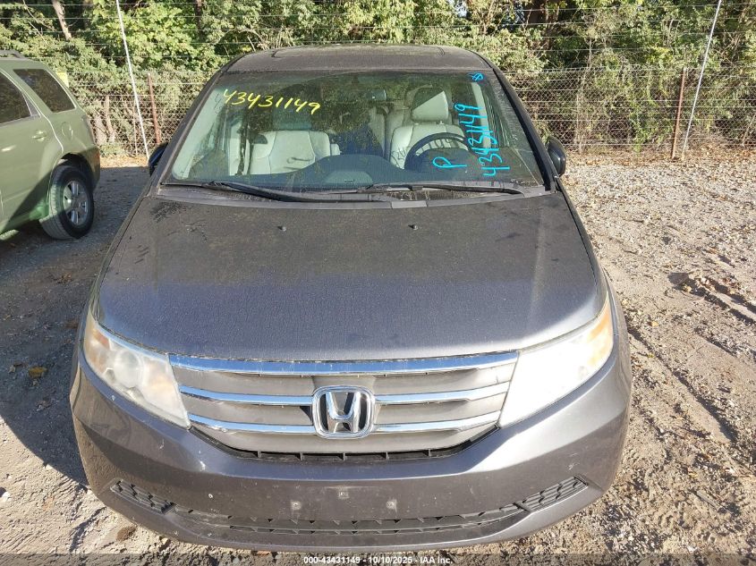 2012 Honda Odyssey Ex-L VIN: 5FNRL5H66CB005083 Lot: 43431149