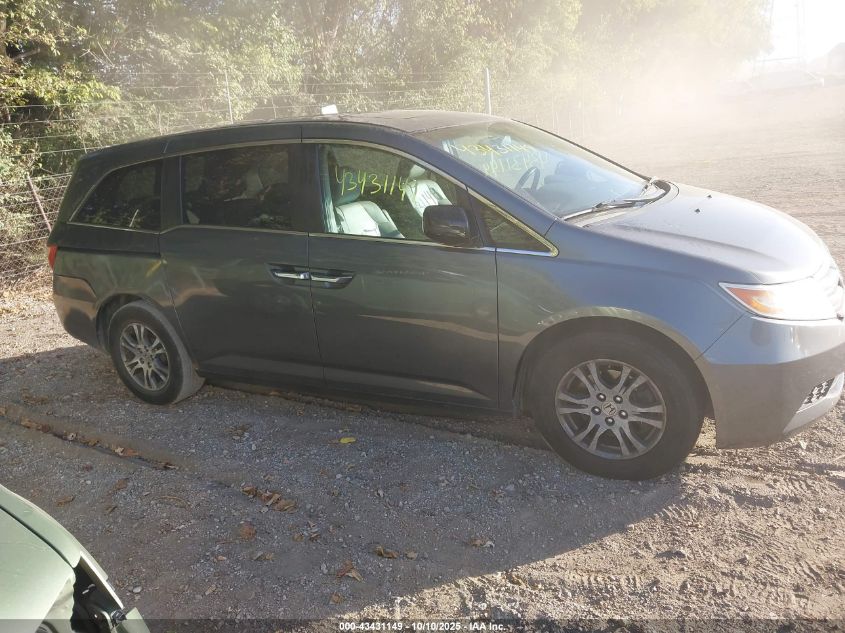 2012 Honda Odyssey Ex-L VIN: 5FNRL5H66CB005083 Lot: 43431149