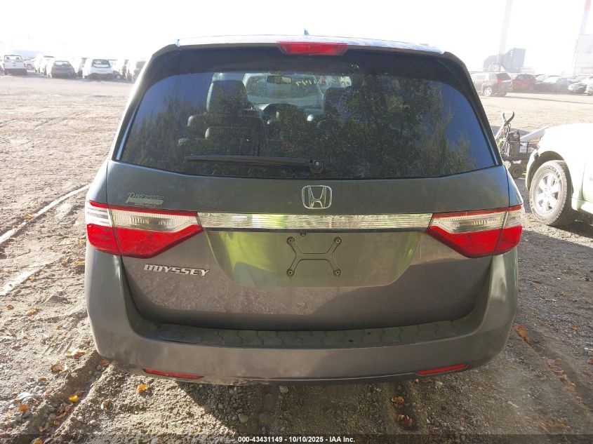 2012 Honda Odyssey Ex-L VIN: 5FNRL5H66CB005083 Lot: 43431149