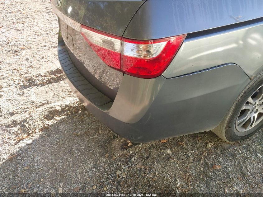 2012 Honda Odyssey Ex-L VIN: 5FNRL5H66CB005083 Lot: 43431149