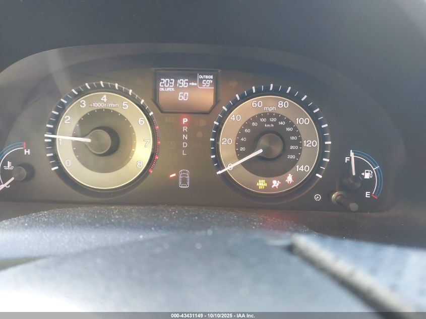 2012 Honda Odyssey Ex-L VIN: 5FNRL5H66CB005083 Lot: 43431149