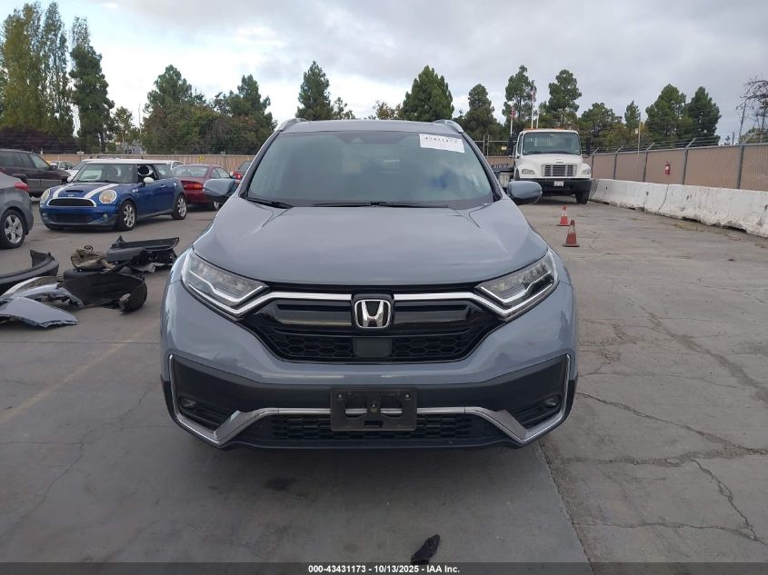 2022 Honda Cr-V Awd Touring VIN: 2HKRW2H95NH645192 Lot: 43431173