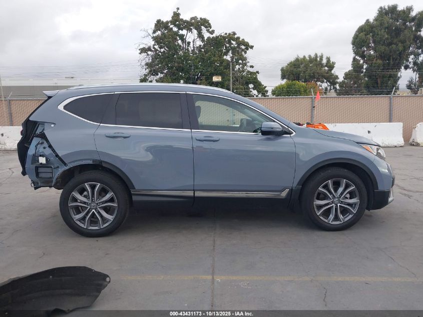 2022 Honda Cr-V Awd Touring VIN: 2HKRW2H95NH645192 Lot: 43431173