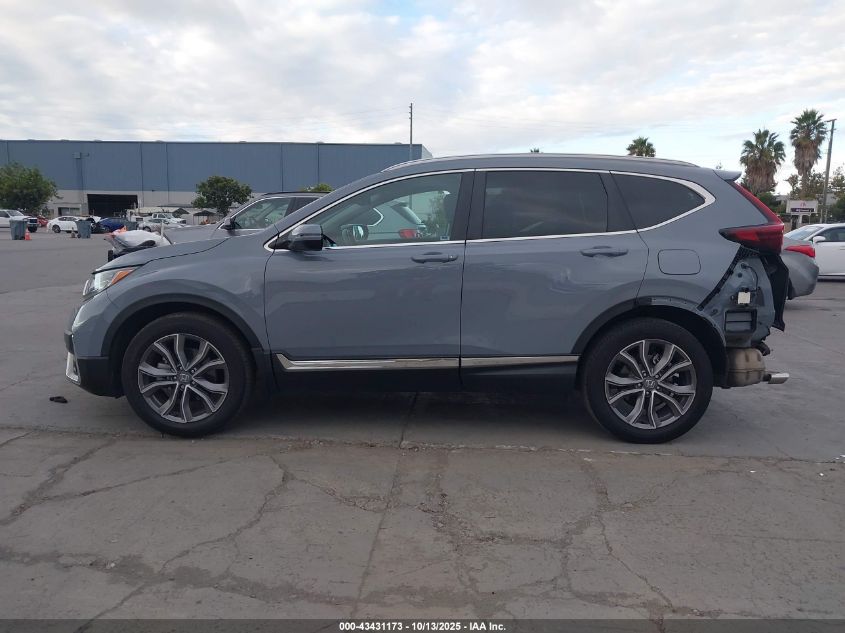 2022 Honda Cr-V Awd Touring VIN: 2HKRW2H95NH645192 Lot: 43431173