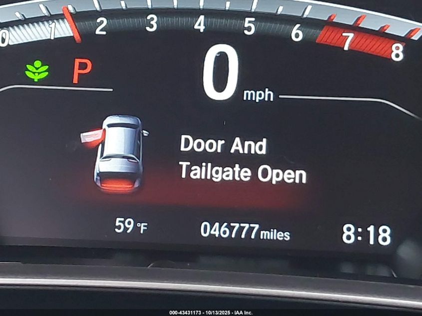 2022 Honda Cr-V Awd Touring VIN: 2HKRW2H95NH645192 Lot: 43431173