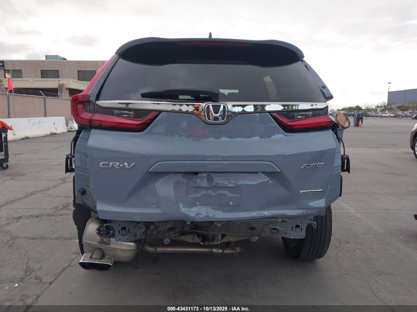 2022 Honda Cr-V Awd Touring VIN: 2HKRW2H95NH645192 Lot: 43431173