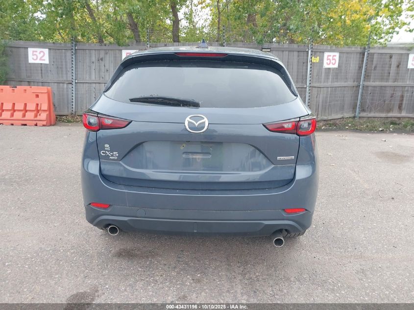 2022 Mazda Cx-5 2.5 S Carbon Edition VIN: JM3KFBCM0N0531196 Lot: 43431196