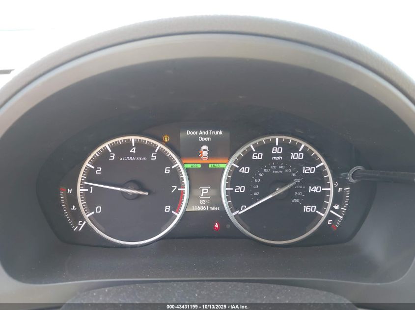 2016 Acura Ilx 2.4L/Acurawatch Plus Package VIN: 19UDE2F38GA003038 Lot: 43431199