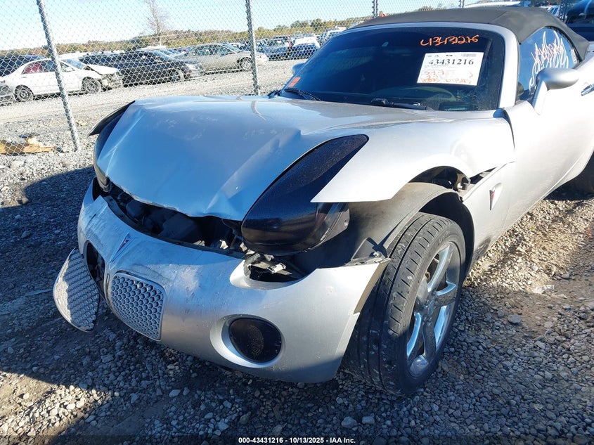 2006 Pontiac Solstice VIN: 1G2MB33B56Y101625 Lot: 43431216