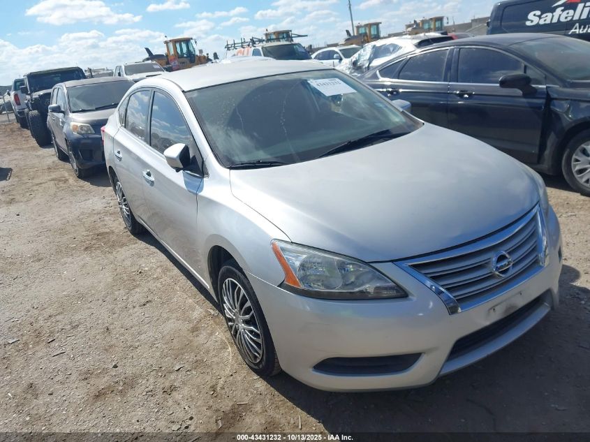 2015 Nissan Sentra Fe+ S/S/Sl/Sr/Sv VIN: 3N1AB7AP3FY246013 Lot: 43431232