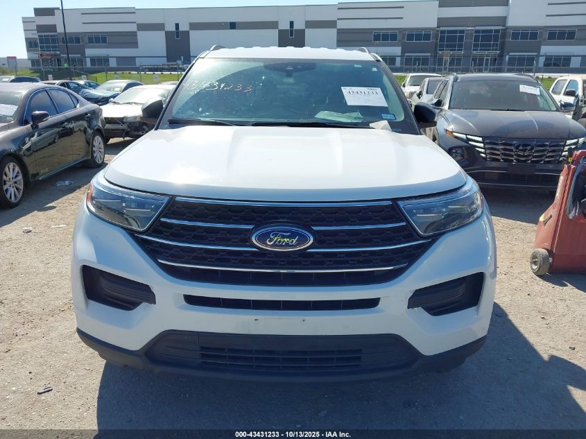 2021 Ford Explorer Xlt VIN: 1FMSK7DH6MGB39876 Lot: 43431233