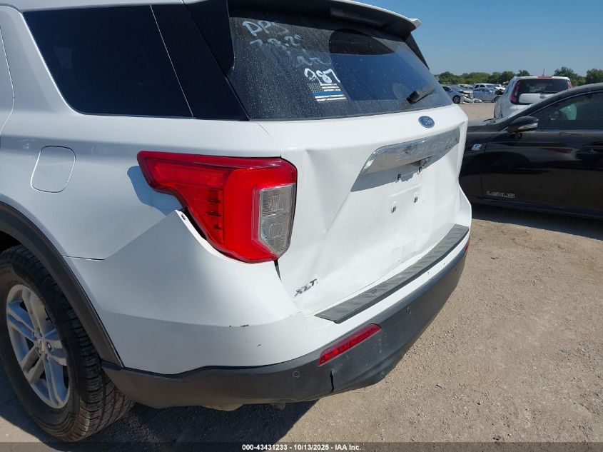 2021 Ford Explorer Xlt VIN: 1FMSK7DH6MGB39876 Lot: 43431233