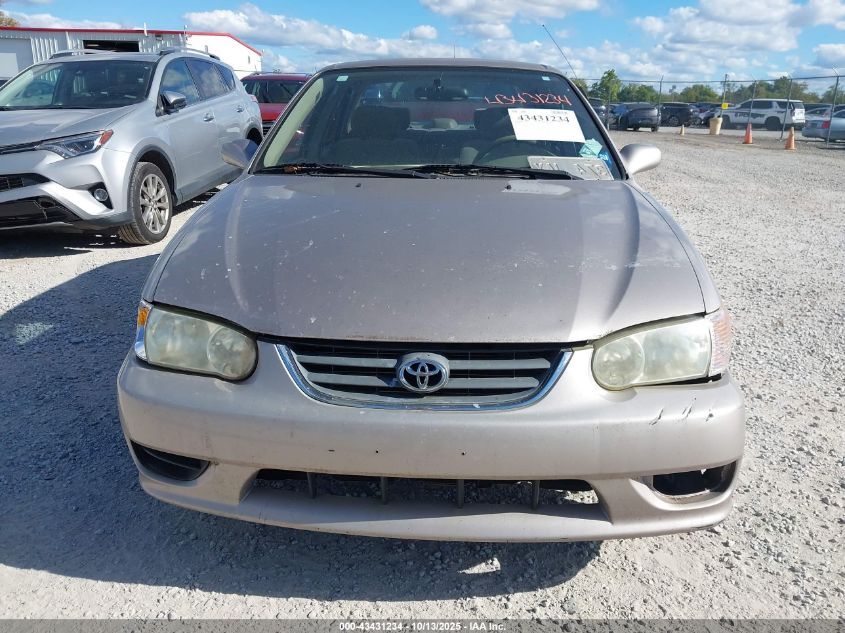 2001 Toyota Corolla Le VIN: 2T1BR18E41C473850 Lot: 43431234