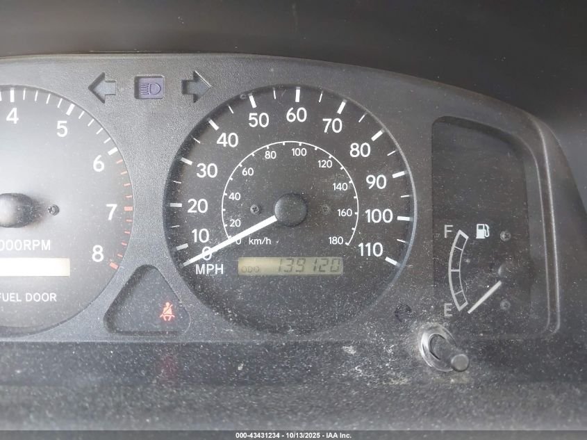 2001 Toyota Corolla Le VIN: 2T1BR18E41C473850 Lot: 43431234