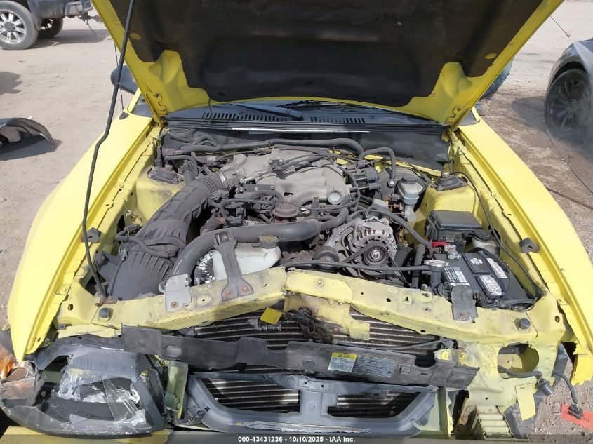 2002 Ford Mustang VIN: 1FAFP44412F232557 Lot: 43431236