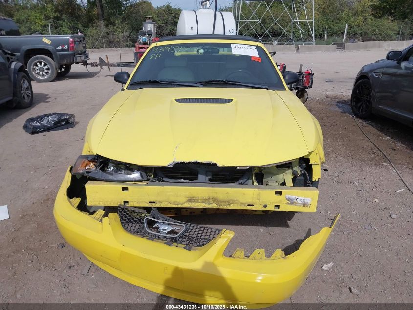 2002 Ford Mustang VIN: 1FAFP44412F232557 Lot: 43431236