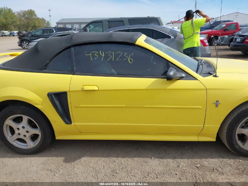 2002 Ford Mustang VIN: 1FAFP44412F232557 Lot: 43431236