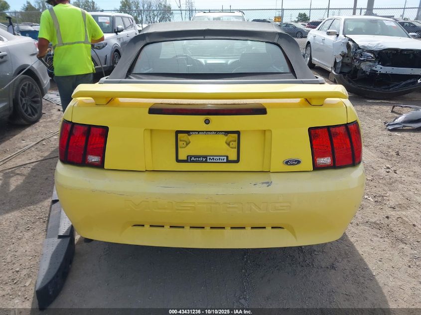 2002 Ford Mustang VIN: 1FAFP44412F232557 Lot: 43431236