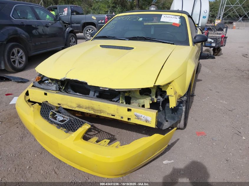 2002 Ford Mustang VIN: 1FAFP44412F232557 Lot: 43431236