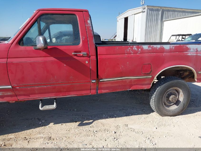 1992 Ford F250 VIN: 1FTHF26H6NNA81641 Lot: 43431240