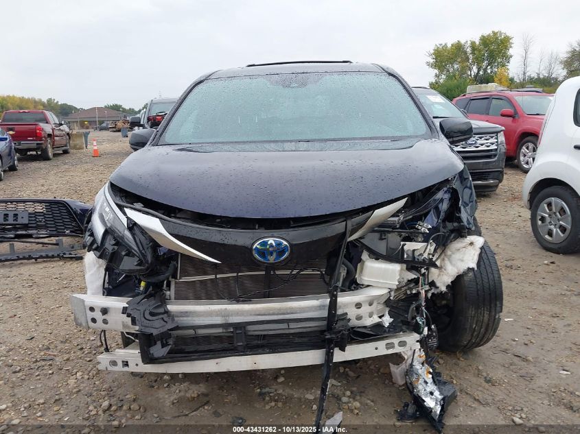 2022 Toyota Sienna Xse VIN: 5TDXSKFC8NS055144 Lot: 44000695