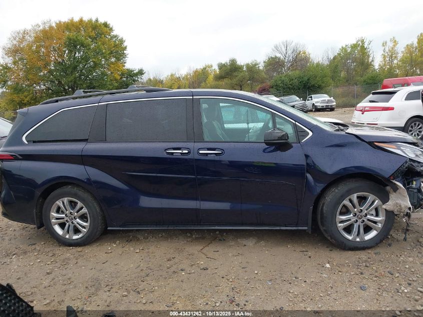 2022 Toyota Sienna Xse VIN: 5TDXSKFC8NS055144 Lot: 44000695