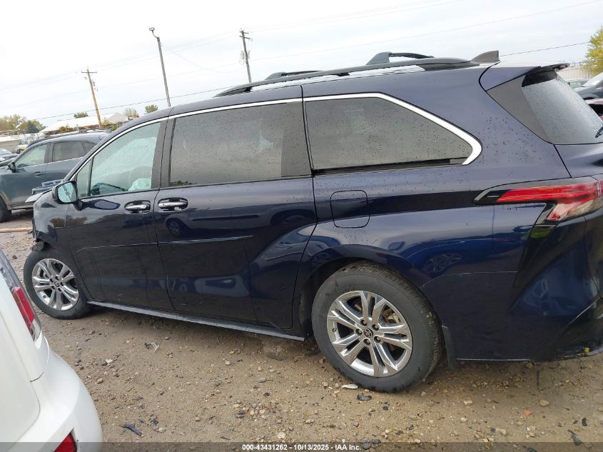 2022 Toyota Sienna Xse VIN: 5TDXSKFC8NS055144 Lot: 44000695