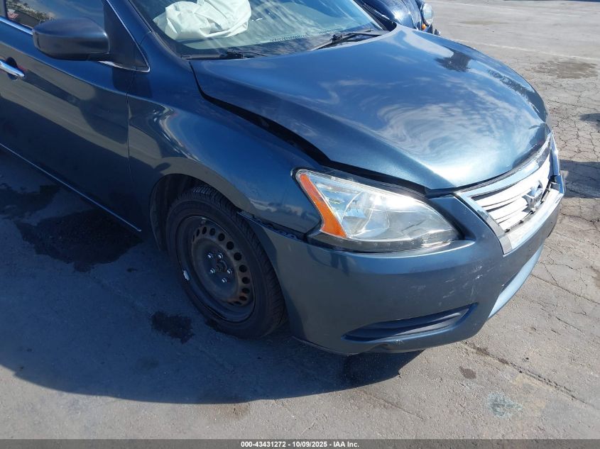 2013 Nissan Sentra Sv VIN: 3N1AB7AP2DL735223 Lot: 43431272