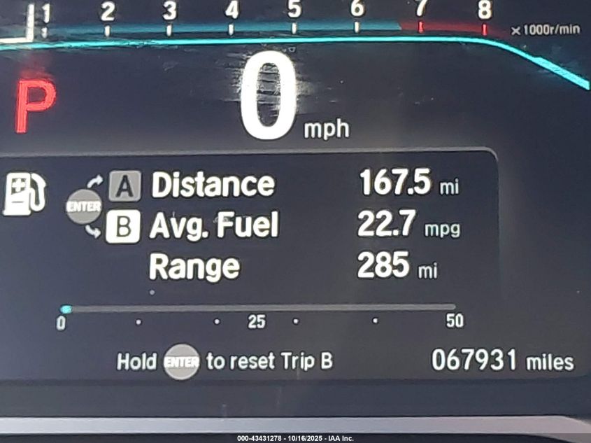 2019 Honda Pilot Lx VIN: 5FNYF6H10KB025664 Lot: 43431278