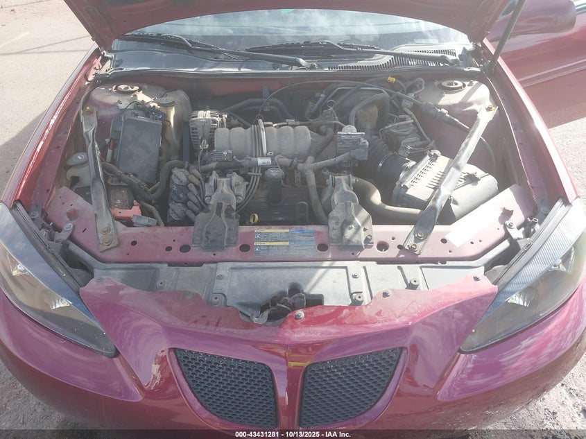 2005 Pontiac Grand Prix Gt VIN: 2G2WS522551219083 Lot: 43431281