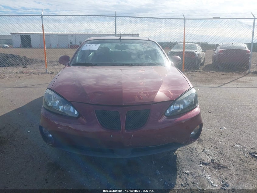 2005 Pontiac Grand Prix Gt VIN: 2G2WS522551219083 Lot: 43431281