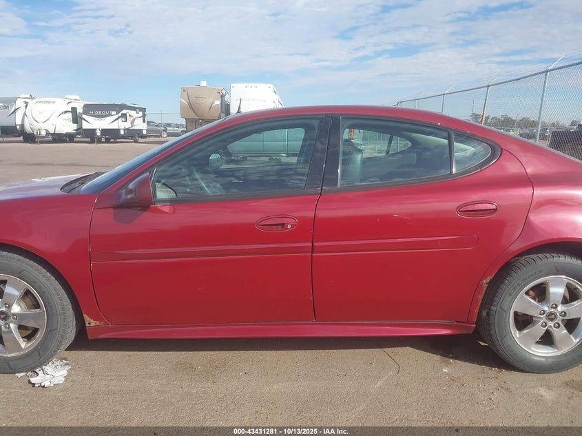 2005 Pontiac Grand Prix Gt VIN: 2G2WS522551219083 Lot: 43431281