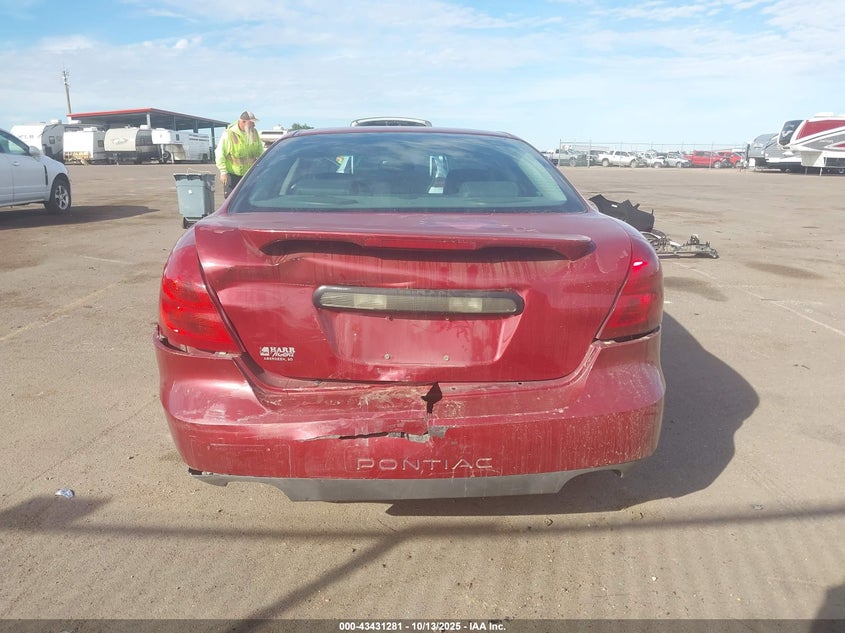 2005 Pontiac Grand Prix Gt VIN: 2G2WS522551219083 Lot: 43431281