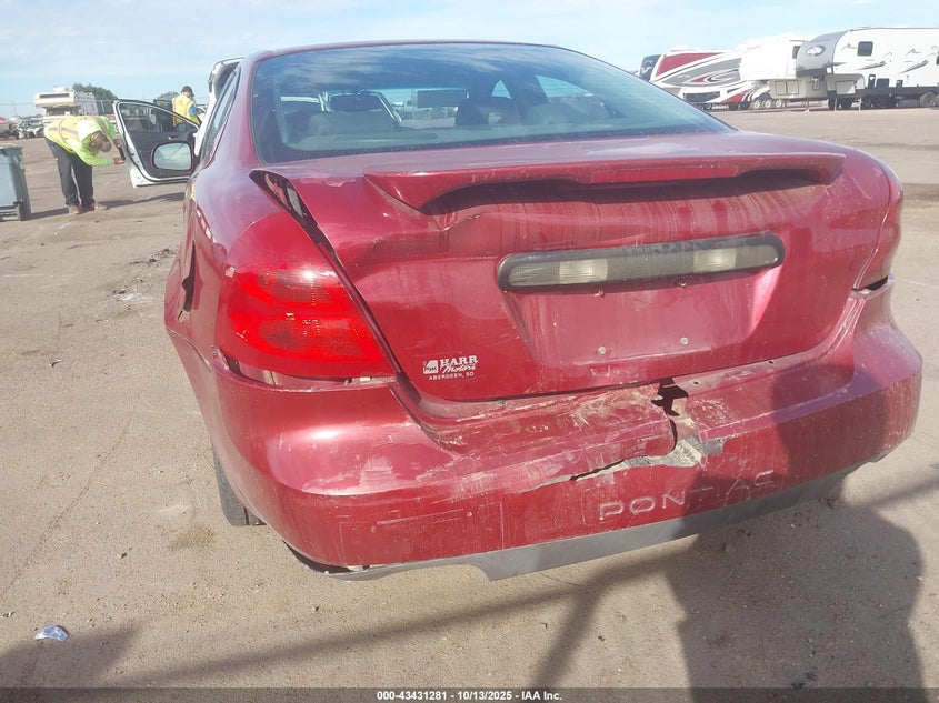 2005 Pontiac Grand Prix Gt VIN: 2G2WS522551219083 Lot: 43431281