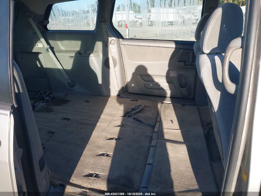 2010 Toyota Sienna Ce VIN: 5TDKK4CCXAS298393 Lot: 43431365