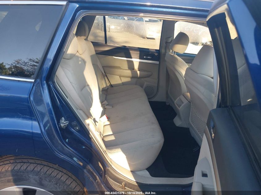 2010 Subaru Outback 2.5I Premium VIN: 4S4BRBCC7A3318371 Lot: 43431379