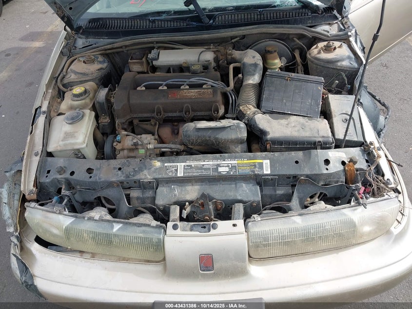 1998 Saturn Sl2 VIN: 1G8ZK5270WZ186341 Lot: 43431386