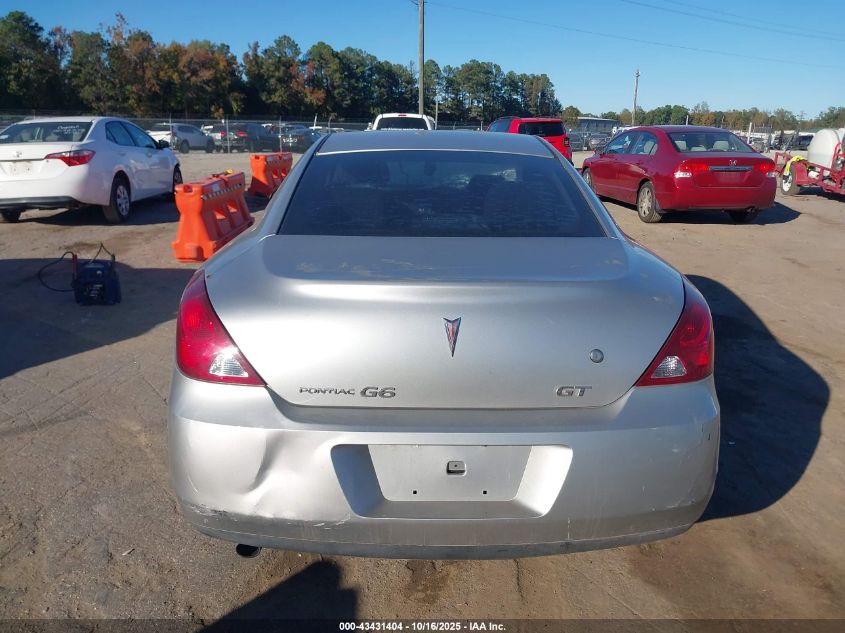 2007 Pontiac G6 Gt VIN: 1G2ZH18N074172820 Lot: 43431404