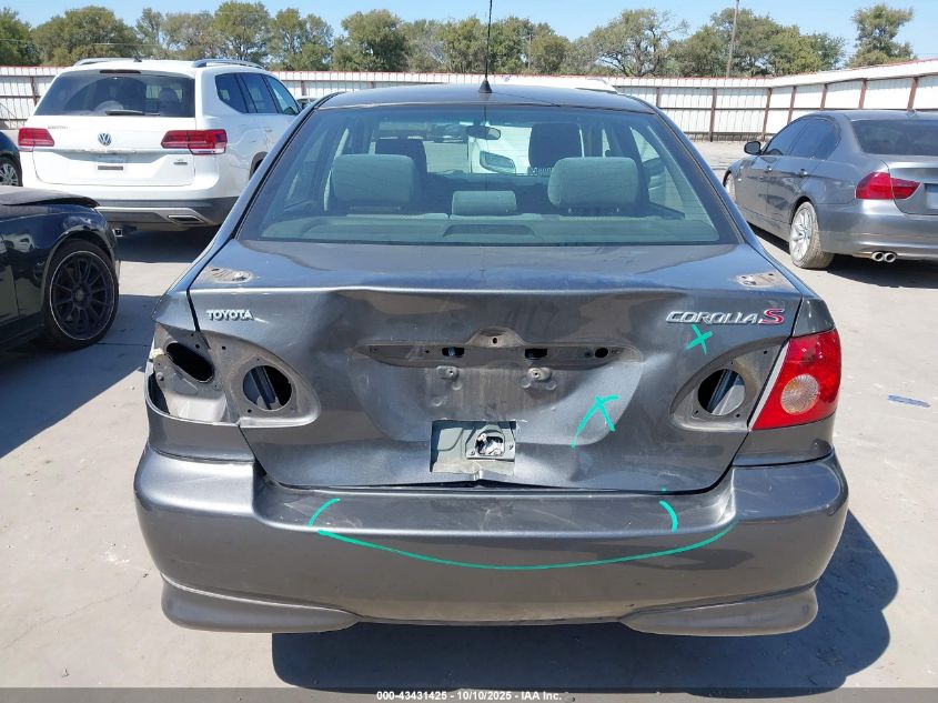 2006 Toyota Corolla S VIN: 1NXBR32E16Z702527 Lot: 43431425