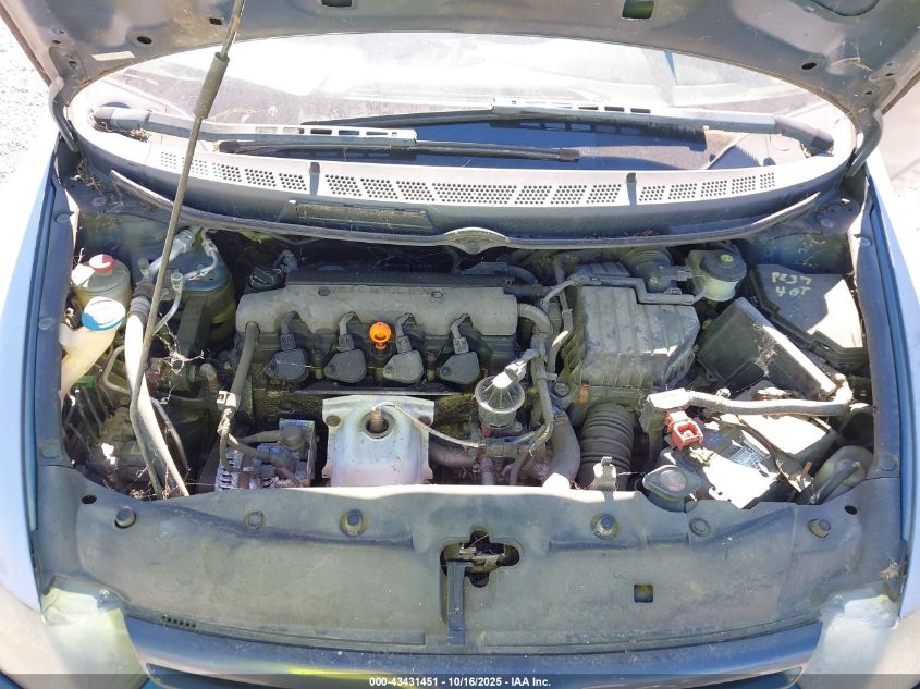 2008 Honda Civic Lx VIN: 2HGFG12668H549059 Lot: 43431451