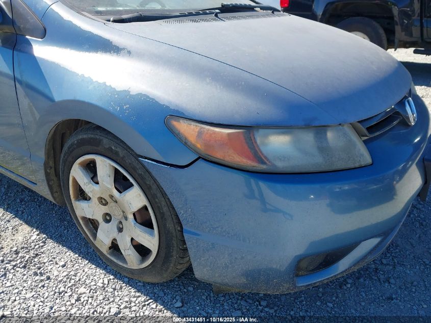 2008 Honda Civic Lx VIN: 2HGFG12668H549059 Lot: 43431451