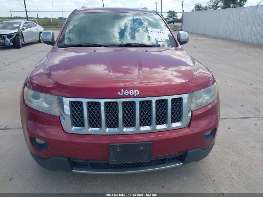 2012 Jeep Grand Cherokee Overland VIN: 1C4RJFCT4CC241351 Lot: 43431452