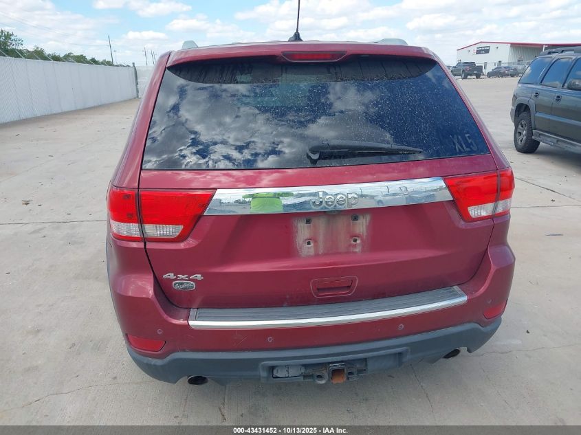 2012 Jeep Grand Cherokee Overland VIN: 1C4RJFCT4CC241351 Lot: 43431452