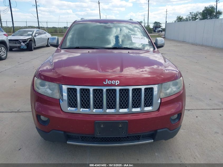 2012 Jeep Grand Cherokee Overland VIN: 1C4RJFCT4CC241351 Lot: 43431452