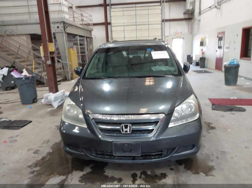 2006 Honda Odyssey Ex-L VIN: 5FNRL38726B456867 Lot: 43431467