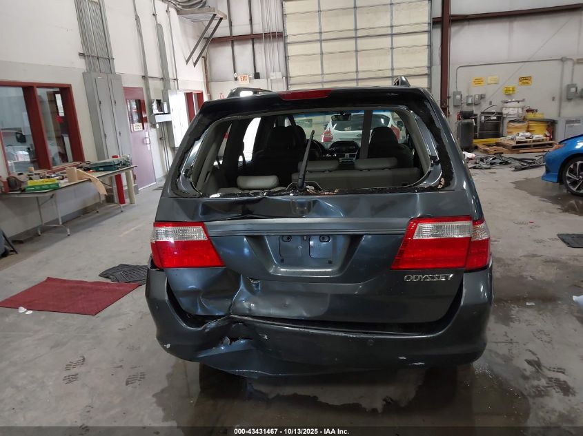 2006 Honda Odyssey Ex-L VIN: 5FNRL38726B456867 Lot: 43431467